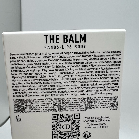 Dior Le Baume Revitalizing Multi-Purpose Balm Lip, Hand & Body NWOT $60 Retail - Picture 11 of 16
